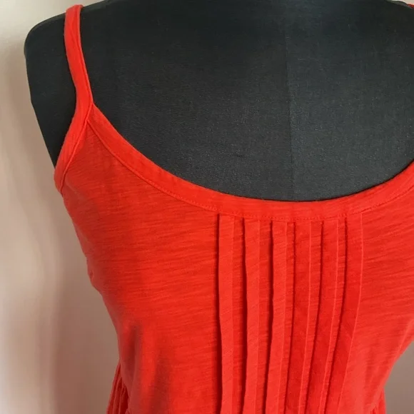 NWT Tommy Bahama Orange Spaghetti Strap Mini Dress Summer Beach Casual Size M - Picture 6 of 10